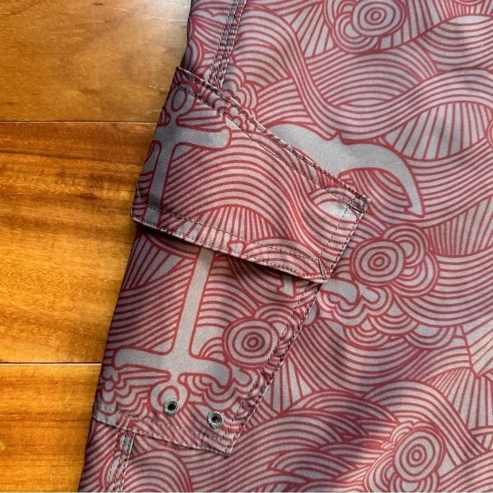 The North Face Anchor & Waves Board Shorts